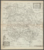A generall Mapp of the County of Hereford by Richard Blome 1673 old