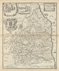 A Mapp of ye County of Northumberland with… Farne & Holy Iland. BLOME 1673