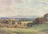 The Thames from Long Crendon, Buckinghamshire by Sutton Palmer 1920 old print