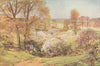 Spring Foliage, Berkshire by Sutton Palmer 1920 old antique print picture