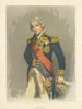 Lord Nelson by W.C. Symons. Royal Navy 1893 old antique vintage print picture