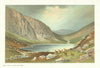 Dhu Loch, Loch-Na-Gar. Scotland antique chromolithograph 1891 old print