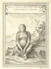 Monkey from Angola, presented to Frederick Henry, Prince of Orange. BELLIN 1747