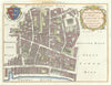 Tower Street Ward. City of London. Thames St. Mark Mincing Lanes. BOWEN 1772 map