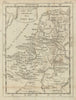 Les XVII Provinces des Pays-Bas. Netherlands & Belgium. BUFFIER c1818 old map