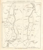 Huddersfield Narrow Canal to Ashton under Lyne. STOCKDALE 1795 old antique map