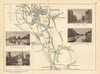 RIVER THAMES Oxford South Hinksey Iffley Kennington Littlemore. TAUNT 1887 map