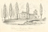 Ford Mansion / Washington's Headquarters, Morristown, New Jersey 1843 print