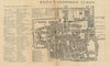 Hague, 'S Gravenhage, La Haye. Town city plan. Netherlands. BRADSHAW c1853 map