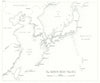 The North-West Pacific 1945. Japan Korea China. World War Two 1969 old map