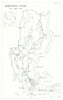 Northern Luzon, Philippines 1945. World War Two 1969 old vintage map chart