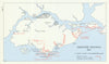 Singapore Defences 1937. Armaments Defensive positions. World War Two 1976 map