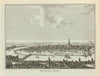 View of Seville in Spain 1787 old antique vintage print picture
