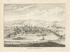 View of Treves in Germany. Trier 1787 old antique vintage print picture