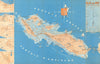 Ile de Ré carte touristique. Pêche, Sports… Vintage pictorial tourist map 1961