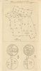 Small farm plan. Theatre Tickets or Tessera Theatrales from Herculaneum 1772