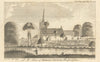Southwest view of St. Mary the Virgin Church at Marden, Herefordshire 1791