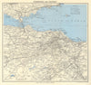 EDINBURGH environs. Portobello Leith Dunfermline Dalkeith. WARD LOCK 1963 map