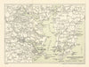 FALMOUTH environs. Carrick Roads Penryn St Mawes. Cornwall. WARD LOCK 1914 map