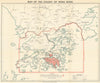 Map of the Colony of Hong Kong. Territories ceded 1860 & 1898. Waterlow 1919