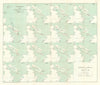 North Sea Naval Operations August 19th 1916. Final German Sortie of WW1 1928 map