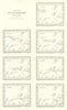 Second Battle of Heligoland Bight 17 November 1917. North Sea. WW1 1931 map