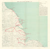 WW1 German Airship Raid 24–25 Sept 1917 Yorkshire Lincolnshire Hull 1935 map
