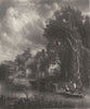 LANDSCAPES. The Valley farm-Constable c1870 old antique vintage print picture