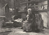 SCOTLAND. Highland Cradle-Landseer c1880 old antique vintage print picture