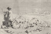 FRANCE. Shepherds of Strasbourg-Landseer c1880 old antique print picture
