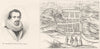 EDINBURGH. Early 17th Century; James VI of Scotland 1845 old antique print