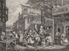 POLITICS. The canvass 1845 old antique vintage print picture