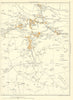 YORKSHIRE Sutton In Craven Sutton Mill Glusburn Kildwick Eastburn 1935 old map