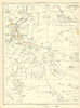 YORKSHIRE Thornton Moor Oxenhope Black Moor Sawood Stubden Leeming 1935 map