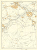 YORKSHIRE Broomhill Wombwell Brampton Hoyland Hemingfield Elsecar 1935 old map