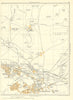 CONISBOROUGH Denaby Main Conanby Spotbrough Cadeby High Melton 1935 old map
