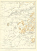 SHEFFIELD Fulwood Sandygate Under Tofts Ranmoor Whiteley Wood 1935 old map