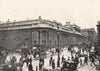 LONDON. Bank of England- From the Mansion House 1896 old antique print picture