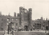 LONDON. St Jamess Palace- From the Corner of St Jamess Street 1896 old print