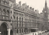 LONDON. St Pancras- The Midland Grand Hotel 1896 old antique print picture