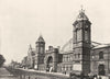 LONDON. Agricultural Hall- Liverpool road entrance 1896 old antique print