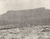 SOUTH AFRICA. View of Table Mountain 1899 old antique vintage print picture