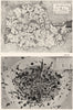 LONDON. Open spaces & Park system. space plan; Region & City 1943 old map