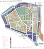 HOXTON. Post war redevelopment Key plan 1943 old vintage map chart
