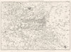 AISNE MARNE. Environs de Laon Soissons Reims 1859 old antique map plan chart