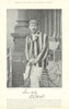 Levi George Wright. Batsman. Cricketer. Derby & Notts County footballer 1895