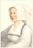Unknown Lady from court of Henry VIII (1) by Bartolozzi after Hans Holbein 1884