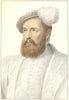 Monsieur de Saincte Corneille by Bartolozzi / Holbein. Henry VIII's court 1884