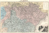 VIETNAM. Tonkin et Principautés Laotiennes. Laos. Hanoi.  Vuillemin. 1903 map