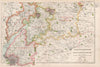 WORCESTERSHIRE AND GLOUCESTERSHIRE SOUTH.Parliamentary divisions.BACON 1936 map